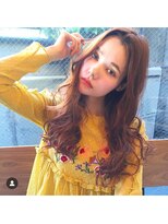 アクト 原宿(ACT)&nbsp;★くびレイヤーエモージュエアリーロング美髪ピンクブラウン