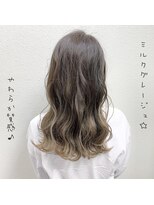 アウルム 下北沢(aurum)&nbsp;【ロング】ミルクグレージュ♪