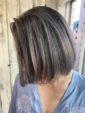 ニコ(nico...) シャドールーツ、グレー