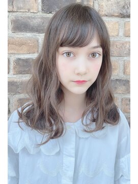 クーエフー(coo et fuu) 王道前髪にフリンジウェーブで大人かわいい♪藤沢