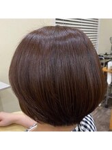 ルシア ヘア(Lucia hair) 酸熱髪質改善酸熱トリートメントグラデーションボブ