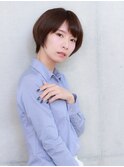 大人ショートボブ