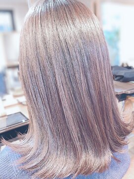 リノ 船橋(Lino) 【小顔見せ】切りっぱなしミディアム