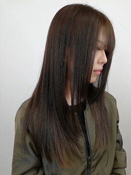 ポンテ 那珂川店(ponte) あえて巻かないロングヘア