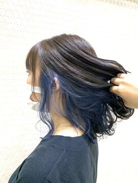 アーチフォーヘアー(a rch for hair) インナーカラー*「スカイブルー」