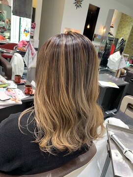 ヴァン カウンシル 岐阜店(VAN COUNCIL) ハイライト☆バレイヤージュ