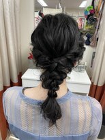 ビューティック ハラジュク(Hair&Make Beautique Harajuku)&nbsp;短めの編みおろし