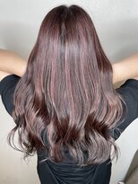 ヘアーサロン イバ(IBA)&nbsp;艶髪ハイライト　暖色系