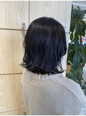 大人かわいい☆無造作カール♪ひし形くびれミディ