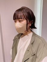アンドチル 渋谷(AND CHILL)&nbsp;ワイドバング×ボブ/切りっぱなしボブ【AND CHILL渋谷】