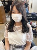 【MIO】ターコイズグリーン×ロングイヤリングカラー