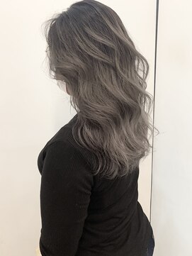 ジャム オードリー(Jam Audrey) アッシュグレージュ×バレイヤージュ