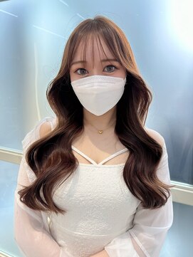 アフロートリノ(AFLOAT Leino) 韓国ヘア 顔まわりカット くびれヘア レイヤーカット