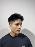 束感刈り上げビジネス七三ツーブロックアップバング1203