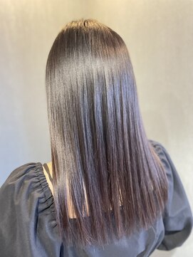 シャトン(chaton) 柔らか質感ストレート/縮毛矯正/ツヤサラ