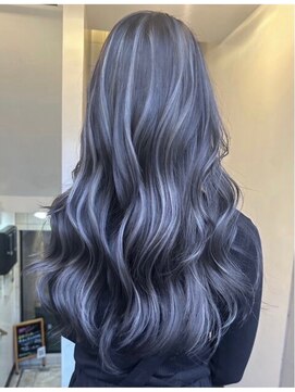 ヘアーサロン アモル(HAIR SALON Amor) ハイライトレイヤーカットダブルカラーイルミナカラー縮毛矯正