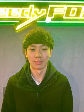 グリーディーフォックス 代々木(Greedy FOX) 波巻き/ハイライト/マッシュパーマ/ウルフ[シェービング]