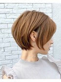 大人ショートヘア/ショートボブ/30代40代50代ヘアスタイル