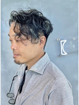 アコ(Aco) ツイストスパイラル/大人パーマ/メンズパーマ/ハイライト