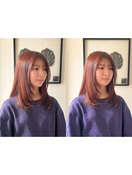 【丁寧なcut&抜群のセンス】顔周りで印象が決まる♪量感やおくれ毛…とことんこだわりベストなバランスを♪