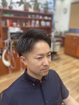 カミングよしむら(髪ingよしむら) アップバング