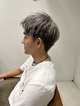 ネイロ 錦糸町(NeiRo) アッシュブラックカルマパーマベリーショートダークアッシュ