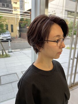 カケル(×.) 透明白髪ぼかしハイライト/30代、40代