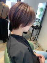 ヘアースパリゾート リアン 燕三条店(Lien)&nbsp;ショート_ベージュ_