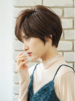 ジルチ ヘアー(Zilch hair)の写真/《ショートカットが得意》バッサリイメチェンもお任せ下さい★ご自身の髪質を活かしたカット技術が好評♪
