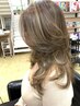 【平日夜割】前髪カット+ハイクオリティカラー+トリートメント