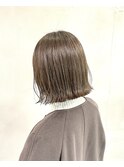 切りっぱなしボブ 20代30代40代ヘア 小顔 大阪ボブ 梅田
