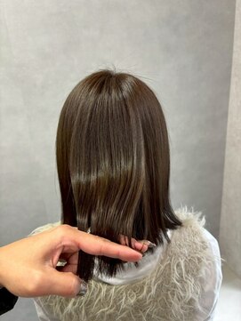 ウル バイ ドット(ulu by dot.) 【仁藤】髪質改善カラー/白髪ぼかしハイライト[町田駅/髪質改善]