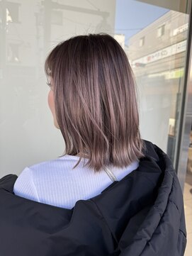 アッシュ 等々力店(Ash) 外ハネグレージュ