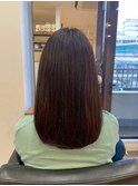 髪質改善　オーダーメイド薬剤で艶髪へ