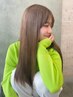 先月7番人気　縮毛クーポン！カット＋縮毛矯正ツヤストレート 通常￥17000