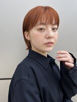 大人パッツンショート