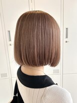 トト 船橋店(toto.)&nbsp;◇細めハイライトカラー切りっぱなしボブレイヤーグレージュ船橋