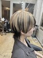 モノコウベ(MONO KOBE) 個性的なショートやボブ。フォルムに拘って作ります(´-`)。。