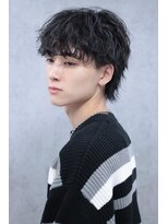 リップス 心斎橋(LIPPS) 波巻きシースルーマッシュウルフ