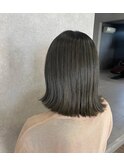 オリーブグレー［浜北/浜松郊外/小松駅/髪質改善/縮毛矯正］