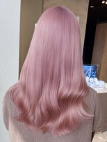 アマトウキョウスマートサロン(AMA TOKYO×Smart Salon) チェリーレッド 薄め ハイトーン 暖色カラー