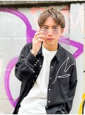 Aimee 町田　アップバングショート×ショコラベージュ