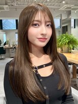 ミンクス 銀座店(MINX) 大人ガーリー、似合わせカット、ミディアムレイヤーカット