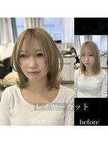 ホープ(hope)&nbsp;レイヤーカット×フェイスレイヤー×小顔ヘア