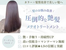 レス 仙台(Less)の雰囲気（カラーもできる柔らかなメテオトリートメントが人気♪髪質改善◎）