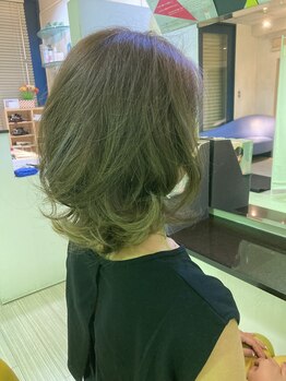 ヘアーアンドハート ベルフェーム 湘南台店(Hair&Heart BelleFemme)の写真/オーガニックな優しさでダメージレス。毎朝ラクにキマる、ふんわりパーマスタイル♪