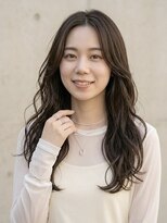 ヘアーメイク ライズ 西田辺店(Hair make rise;)&nbsp;大人可愛い20代30代40代ロングレイヤーグレージュ