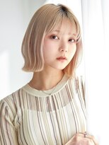 ラフィス ヘアー バンビ 近鉄奈良店(La fith hair bambi) 【La fith】ケアブリーチ×外ハネボブ×ハイトーン