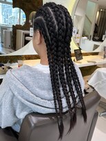 ビファインクーアヴェダ(Be fine coo AVEDA) コーンロウ 6本/