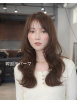 ポケット 渋谷(POCKET)&nbsp;韓国風パーマ/コテ巻き風パーマ/韓国ヘア/レイヤーカット/パーマ